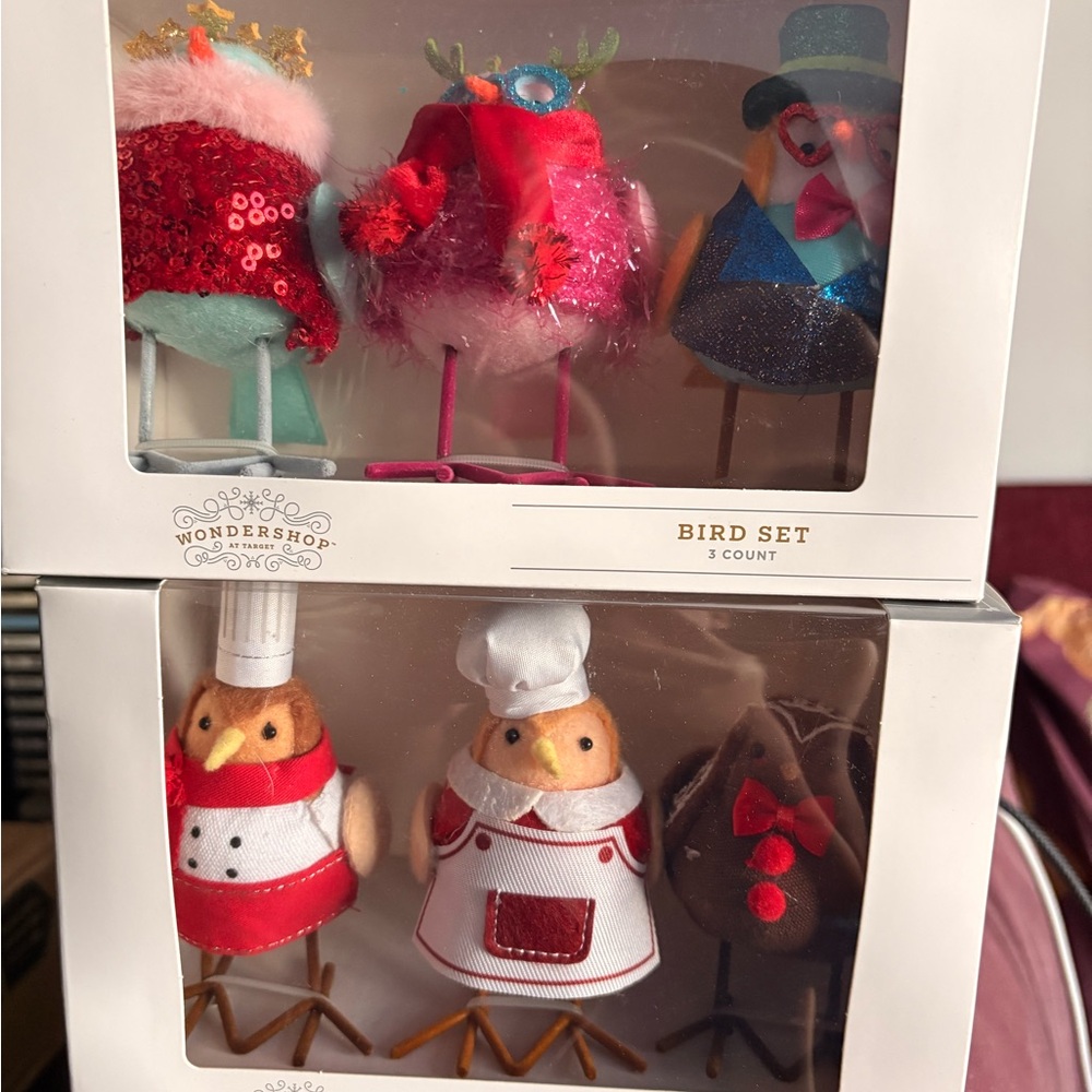 Wondershop Festive Christmas Birds